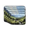 12 Inch Portable And Shockproof Laptop Bag With Unique Alpine Farm Cows Print, For Work, University, And Commuting view 2