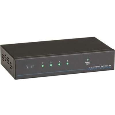 4K HDMI Splitter, 1 Input to 4 Outputs, UHD 3840x2160, VSP-HDMI1X4-4K, HDCP Compliant, EDID Copy