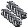 20 Pack Heat Shrink Tube Label Tape 18055 18056 18051 18052 18053 18054 18057 18058 1805443 Compatible with 4200 5000(Black on White) view 1