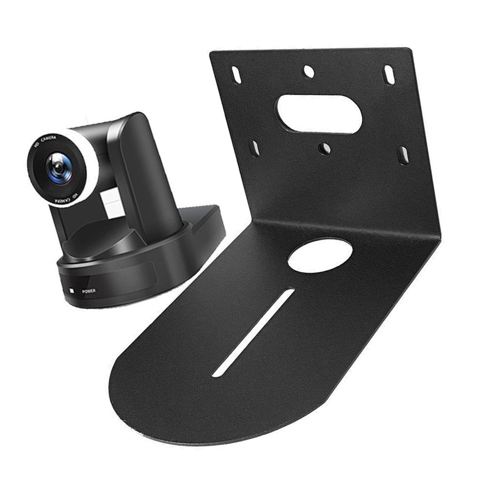 360 Rotating Monitor Mount with Reinforced Triple Locking Mechanism for Curveds Flat Screens 32-75inch Cold Rolled Steel Camera Arm