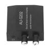 Acouto Stereo Music Preamplifier 2 in 2 Out Splitter with 3.5mm Interface and DC 12V Cables for Home Speakers view 2