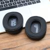 1 Pair Gaming Earpads Cushion Soccer Meshed Cloth PU Leather Earmuffs for LIVE500BTNC 500BT Headphones Repair Headphone Cover view 4
