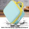ASHATA Travel Hard Case, Sturdy Nylon EVA Shell with Shockproof Sponge, Customized Fit for Nex Playground Game System Console Power Cord Remote Camera Privacy Cover view 2