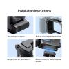 Camera Accessories, Hand Grip Aid Remote Control Kit Aluminum Alloy Set,Compatible for DJI OSMO Action6 Rabbit Cage Quick Release Protective Case,for Camera-cage view 4
