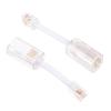 Alipis 2pcs Rj9 White Telephone Cord Detanglers with Swivel Rotating Head for Landline Phones, Anti-Tangle Phone Cable Accessories for Desk and Home Use view 1