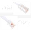 Alipis 2pcs Rj9 White Telephone Cord Detanglers with Swivel Rotating Head for Landline Phones, Anti-Tangle Phone Cable Accessories for Desk and Home Use view 4