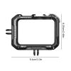 Camera Accessories, Metal Case Aluminum Cage with Lens Cover Quick Release Protective Frame Housing,Compatible for GoPro Hero 13/12/11/10/9,for Camera-cage view 2