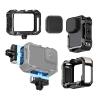 Camera Accessories, Metal Case Aluminum Cage with Lens Cover Quick Release Protective Frame Housing,Compatible for GoPro Hero 13/12/11/10/9,for Camera-cage view 3