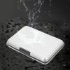 Alipis Memory Card Storage Box with 8 Slots Silver Holder Case for Digital Camera for Travel and Everyday Use view 4