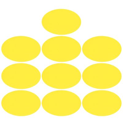 Balacoo 10pcs Sunset Film Color Filter Sheets for Photography Lighting Translucent Yellow Tint Gel Filters 66mm Roll for Outdoor Flash and Video Lights