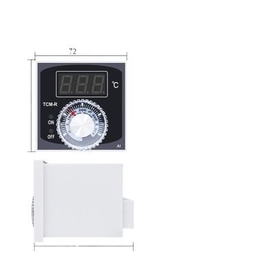 72*72mm K Type Input 0-399 Degree AC220V AC380V Digital Thermostat TCM-D TCM-K TCM-R Temperature Controller with Relay Output(TCM-R 0-400C,380V- J Input)