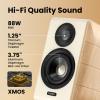 Edifier S880DB MKII Active Bookshelf Speakers,2.0Computer Hi-Fi Speaker System,88W RMS Hi-Res Audio with LDAC Bluetooth USB-C Optical Coaxial RCA Input Subwoofer,Pair-White (Renewed) view 2