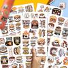 100PCS Funny SMores Stickers  Cute Vinyl Decals Featuring Marshmallow, Chocolate, and Campfire Designs for Laptop, Water Bottle, Scrapbook, and Camping Lovers view 3
