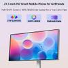 JSMDLN 21.5Inch Portable Smart TV with Touchscreen Display,4+64gb,1920 X 1080p, Android OS,witn Camera+Remote Control+Swivel Wheels,Up to 4h,Wi-Fi Connection view 2