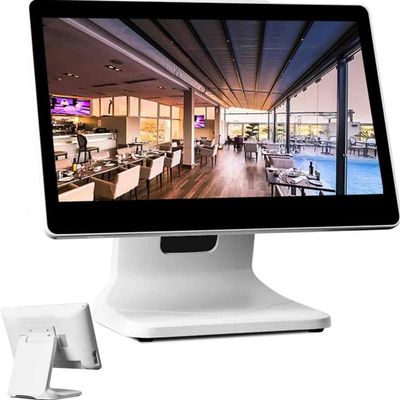 15.6-inch Multi-Touch POS Monitor for Small Business - CPU N2930, 4GB RAM, 64GB SSD, Windows 10, Ideal for Office and Restaurant Use