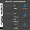 15.6-inch Multi-Touch POS Monitor for Small Business - CPU N2930, 4GB RAM, 64GB SSD, Windows 10, Ideal for Office and Restaurant Use view 3