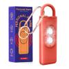 Halo-Siren Alarm, HaloSiren Personal Safety Alarm - Travel Safe Alarm with 130db Loud and LED Strobe Light, Safety Keychain Compatible with Bags, Keys, Backpacks (Orange) view 1