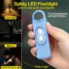Halo-Siren Alarm, HaloSiren Personal Safety Alarm - Travel Safe Alarm with 130db Loud and LED Strobe Light, Safety Keychain Compatible with Bags, Keys, Backpacks (Orange) view 2
