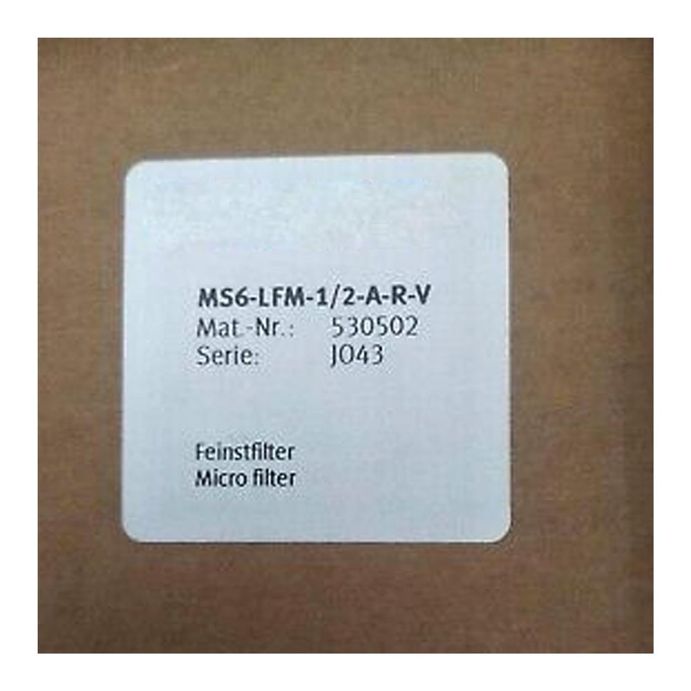 Expedited MS6-LFM-1/2-ARV 530502 Fine Filter MS6LFM1/2ARV 530502 Sealed in Box 1 Year Warranty MS6-LFM-1/2-ARV 530502 Fast