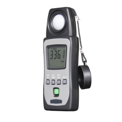Light Meter, LUX/FC Lux Meter Light Tester Illuminometer Luminance Velocity Measurement Handheld Type Illuminometer Photometer Detector Measuring