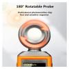 Light Meter, Digital Lux Meter Luxometer 200000Lux 180 Degree Rotatable Probe Light Meter High-Precision Photography Photometer view 3