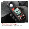Light Meter, Didital Light Meter Photography Luxmeter 300000LUX Illuminometer Lx/FC Measure Photometer Enviromental Tester view 4