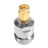 KRYTJACZ N Female to SMA Male Connector Coax Coaxial Adapter Pure Copper Plug 50ohm N Type Female to SMA Male Plug Coaxial Adapter Connector view 1