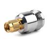 KRYTJACZ N Female to SMA Male Connector Coax Coaxial Adapter Pure Copper Plug 50ohm N Type Female to SMA Male Plug Coaxial Adapter Connector view 4