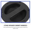 OATIPHO 8pcs Recessed Speaker Handles Replacement Pulls Abs Heavy Duty Speaker Handle Set Black 146x38mm for Portable Audio Equipment Repair and Cabinet Use view 3
