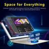 Lenovo Yoga 7 2-in-1 16" WUXGA Touchscreen Laptop, AMD Ryzen AI 5 340, 16GB LPDDR5X, 1.5TB Storage (512GB SSD&1TB Docking), Backlit Keyboard, Fingerprint, Wi-Fi 7, FHD Webcam, Win 11, Seashell view 3