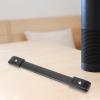 BESPORTBLE Replacement Black Speaker Handle Pull with 8mm Copper Screws, Suitcase Grip Strap for Guitar Amplifier and Audio Speaker, Sturdy Single-Hole Rubber Handle for Home Audio Equipment view 2