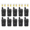 TIDRADIO TD-M15 Rapid Global Walkie Talkies 5000 Mile Long Range Poc radios, 4G LTE Unlimited Range PTT Two Way Radios for Family, Logistics, Company, Construction Site with Sim Card 10 Pack view 1