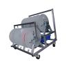 Cable Spool Rack with Independent Bearings and Pulleys,Turntable Wire Management Cable Roller Stand,for Construction Site(6 trays) view 1