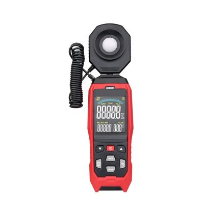 Light Meter, Light Meter Portable Digital Illuminance Lux/Fc Photometer Environmental LED Illuminometer Detachable Test