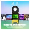 Light Meter, Digital Illuminance Light Meter Handheld Ambient Temperature Illuminance Measurer with Range Up to 300,000 Lux Luxmete view 4