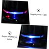 POPETPOP Mini Multimedia Speaker with USB Anti-Interference, 3.5mm Aux Input, Heavy Bass Loudspeaker for Laptop and Phone, Black and Blue, Dc5v Portable External Computer Speaker view 3