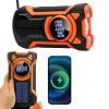 LICAEVEY Emergency Weather Radio with Hand Crank Solar Power, 5000mAh Power Bank, NOAA Alerts, IPX5 Water Proof Bluetooth Radio for Outdoor Survival Camping view 1