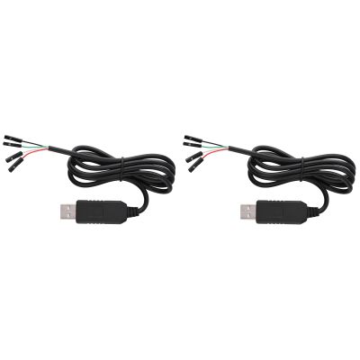 2PCS PL2303HX RS232 Upgraded Converter USB to COM TTL Serial Adapter Download Cable
