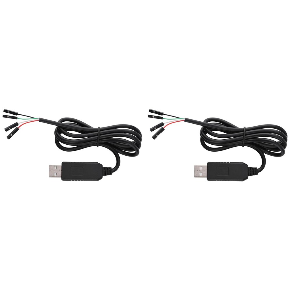 2PCS PL2303HX RS232 Upgraded Converter USB to COM TTL Serial Adapter Download Cable