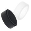 FitTurn [1 Pcs] Silicone Ring Cover for OuraRing Gen3/ULTRAHUMAN Ring AIR/RingConn Smart Ring,Elastic Silicone Colorful Pattern Ring Case for RingConn SmartRing Working Out (Clear,Black, S) view 1