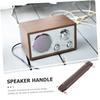 BESPORTBLE Subwoofer Pull Handle with Screws, Coffee Brown Leather Speaker Cabinet Handle for Outdoor and Home Audio Equipment view 3