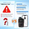 TIDRADIO M13 Global Rapid Walkie Talkies Unlimited Range 4G LTE PoC(Push-to-Talk Over Cellular) Radios Nationwide PTT Long Range Two Way Radio for Family,Company,Logistics 10 Pack with SIM Card view 4