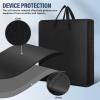 UTHCLO Portable 18-inch Ring Light Carry Bag with Zipper, Protective Travel Storage Case for Photography Lighting, Lightweight Handbag for Video Streaming and Selfie Equipment view 3