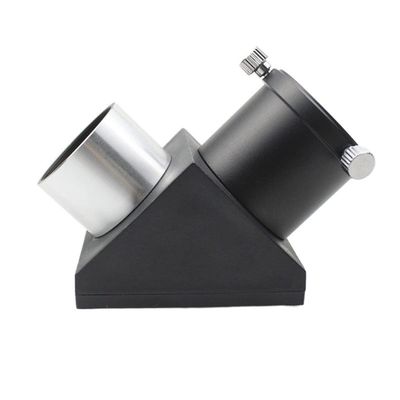 1.25'' 90-Degree Adapter Mirror Prism Metal Interface Telescope Astronomical Telescope Part