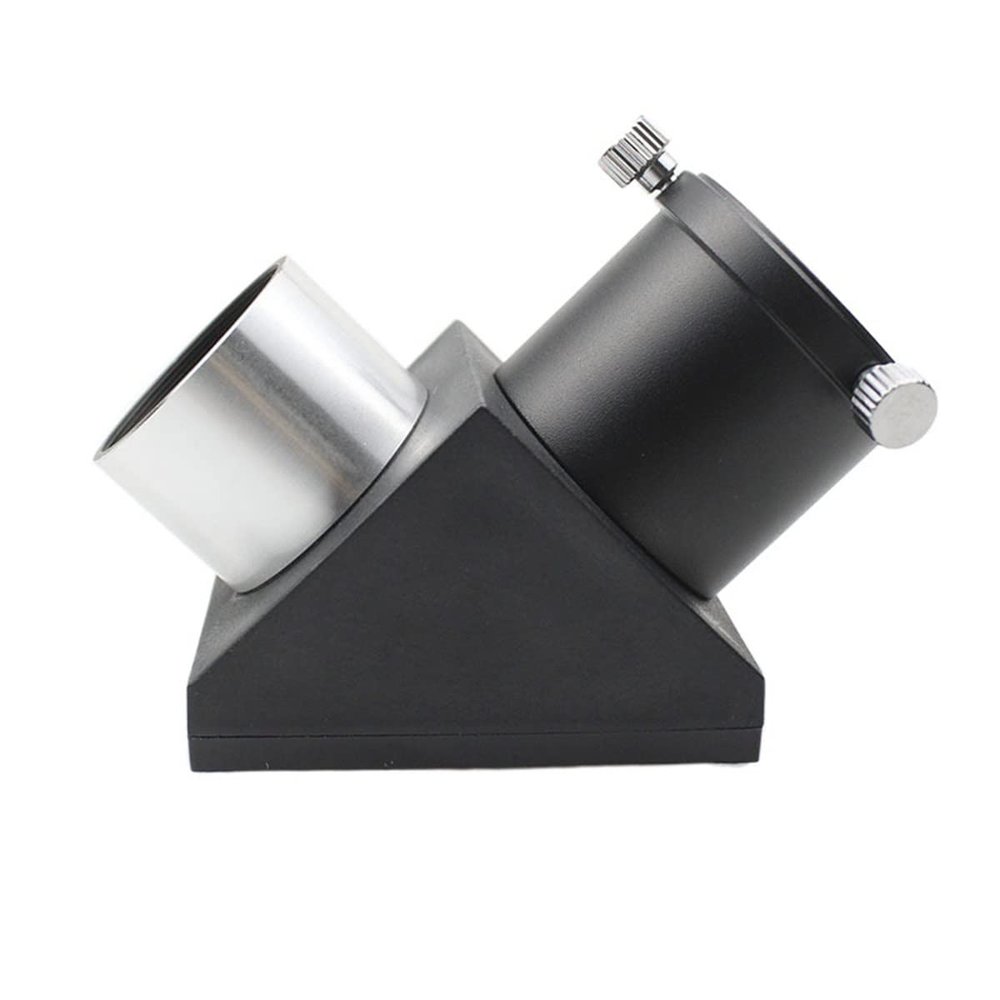 1.25'' 90-Degree Adapter Mirror Prism Metal Interface Telescope Astronomical Telescope Part