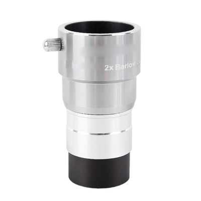2X Barlow Eyepiece High-Definition Lens Astronomical Telescope Magnification Accessories Astronomical Telescope Part