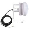 ABS Cover for Weather Station, Solar Radiation Shield for Sensor, Weatherproof Shutter Box for with for Long Lasting ABS Housing for Climate(Light Intensity) view 1