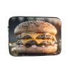 15 Inch Portable And Shockproof Laptop Bag With Unique Beef Burgers Print, For Work, University, And Commuting view 1