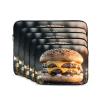 15 Inch Portable And Shockproof Laptop Bag With Unique Beef Burgers Print, For Work, University, And Commuting view 2