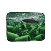 12 Inch Portable And Shockproof Laptop Bag With Unique Green Seabed Print, For Work, University, And Commuting view 1